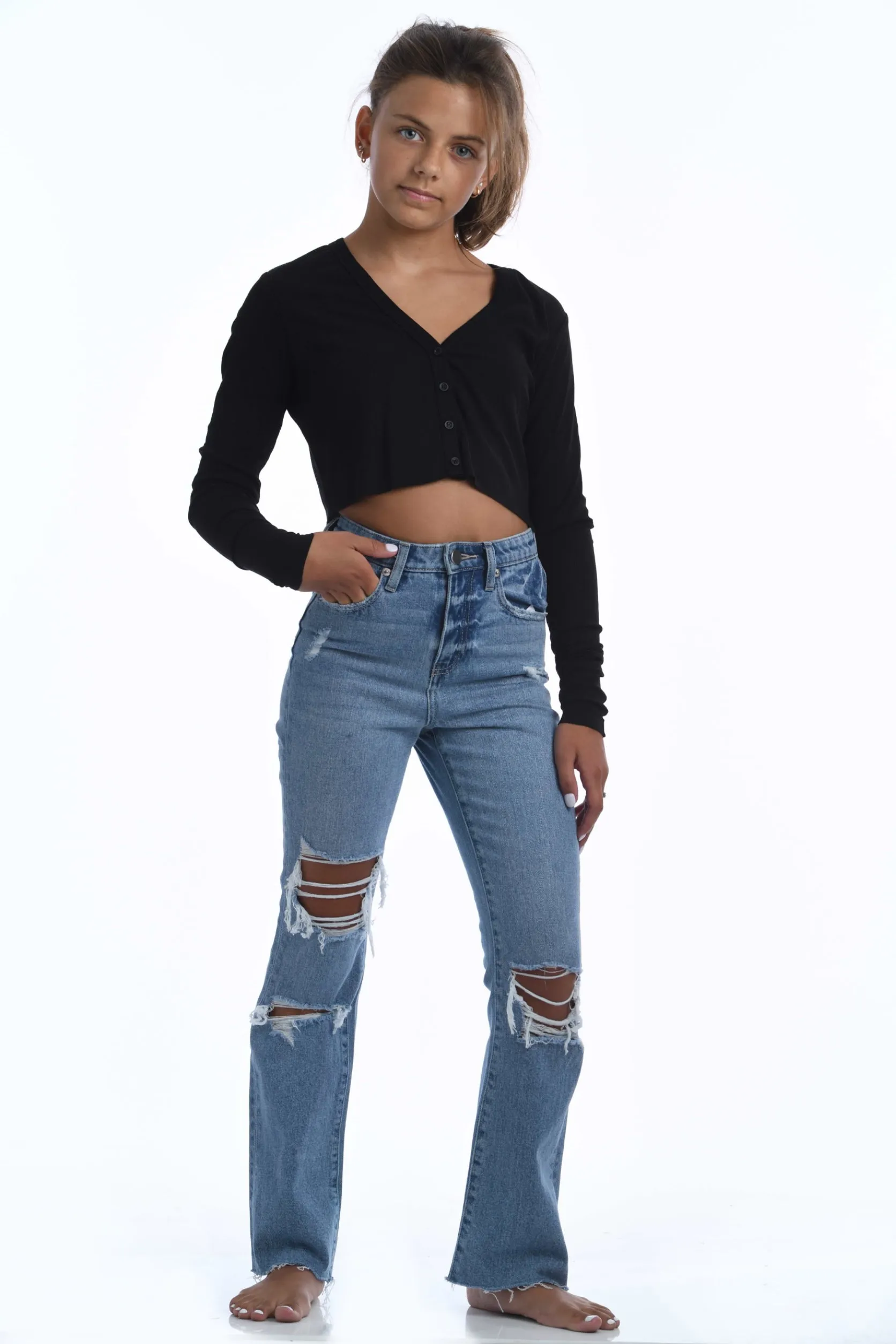 TWEEN LA NO-STRETCH JEANS