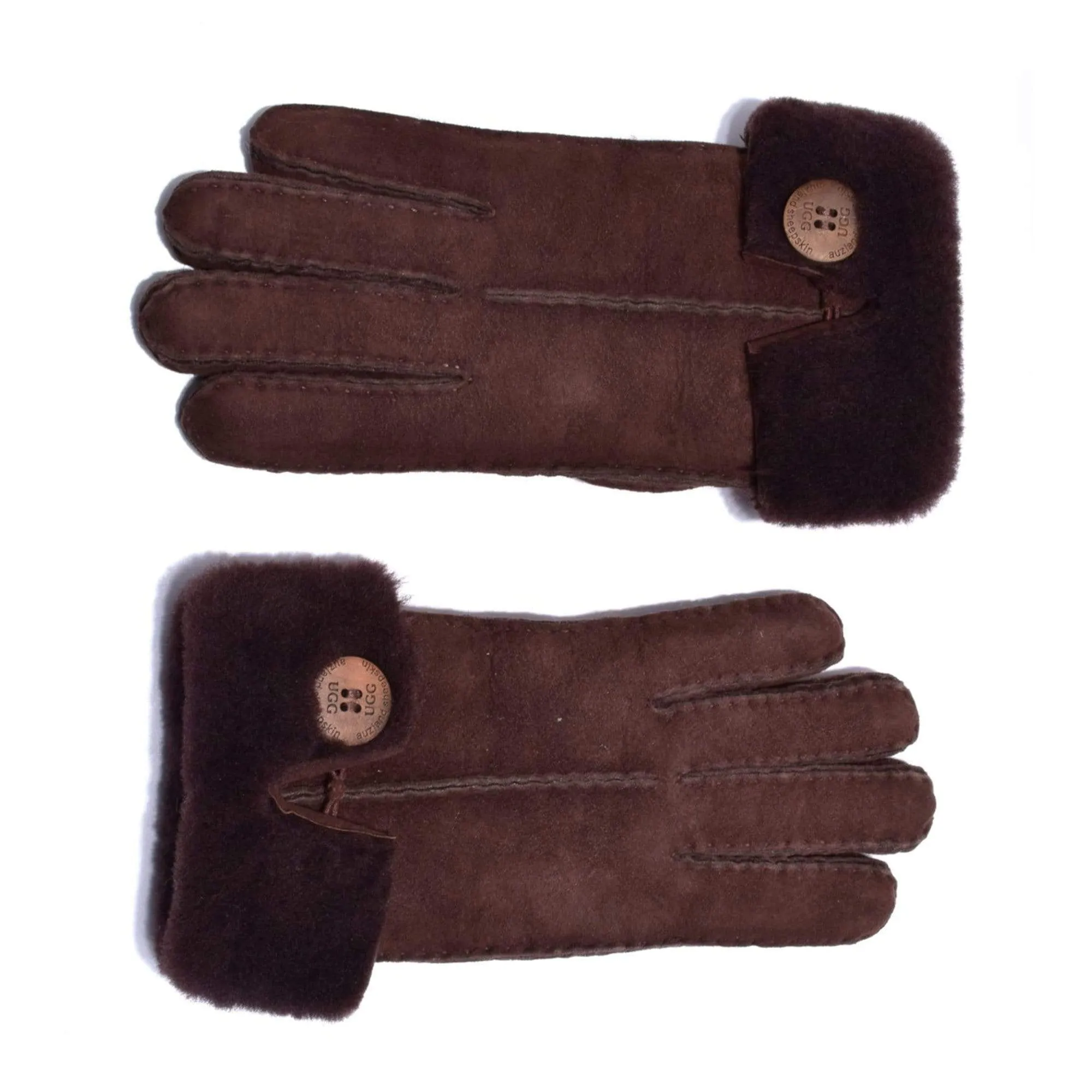 UGG Button Sheepskin Gloves