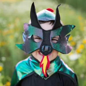 Ultimate Dragon Knight Metallic Cape & Mask