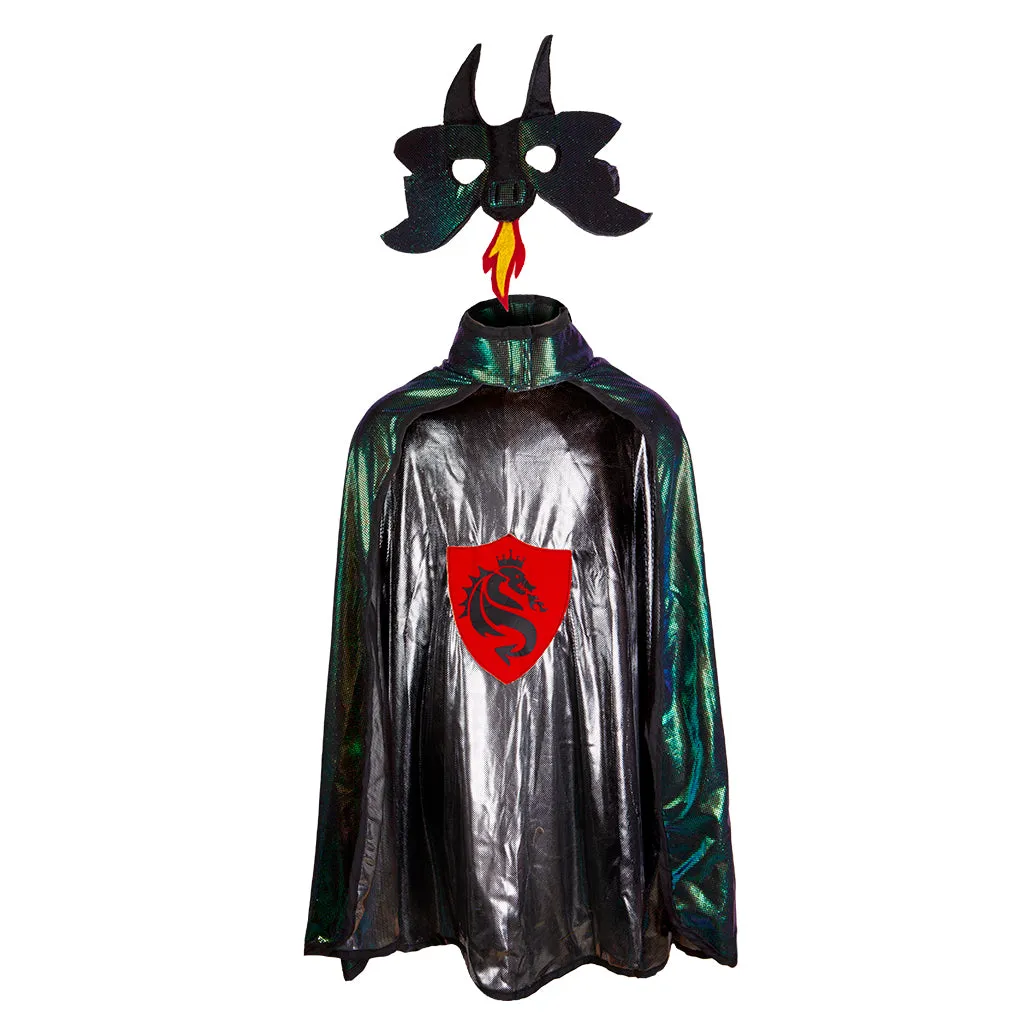 Ultimate Dragon Knight Metallic Cape & Mask