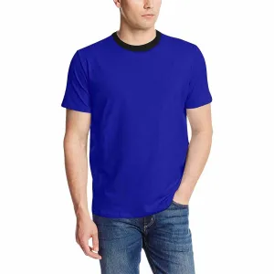 Uniquely You Mens T-Shirt /  Dark Blue     - Short Sleeve Casual Shirt