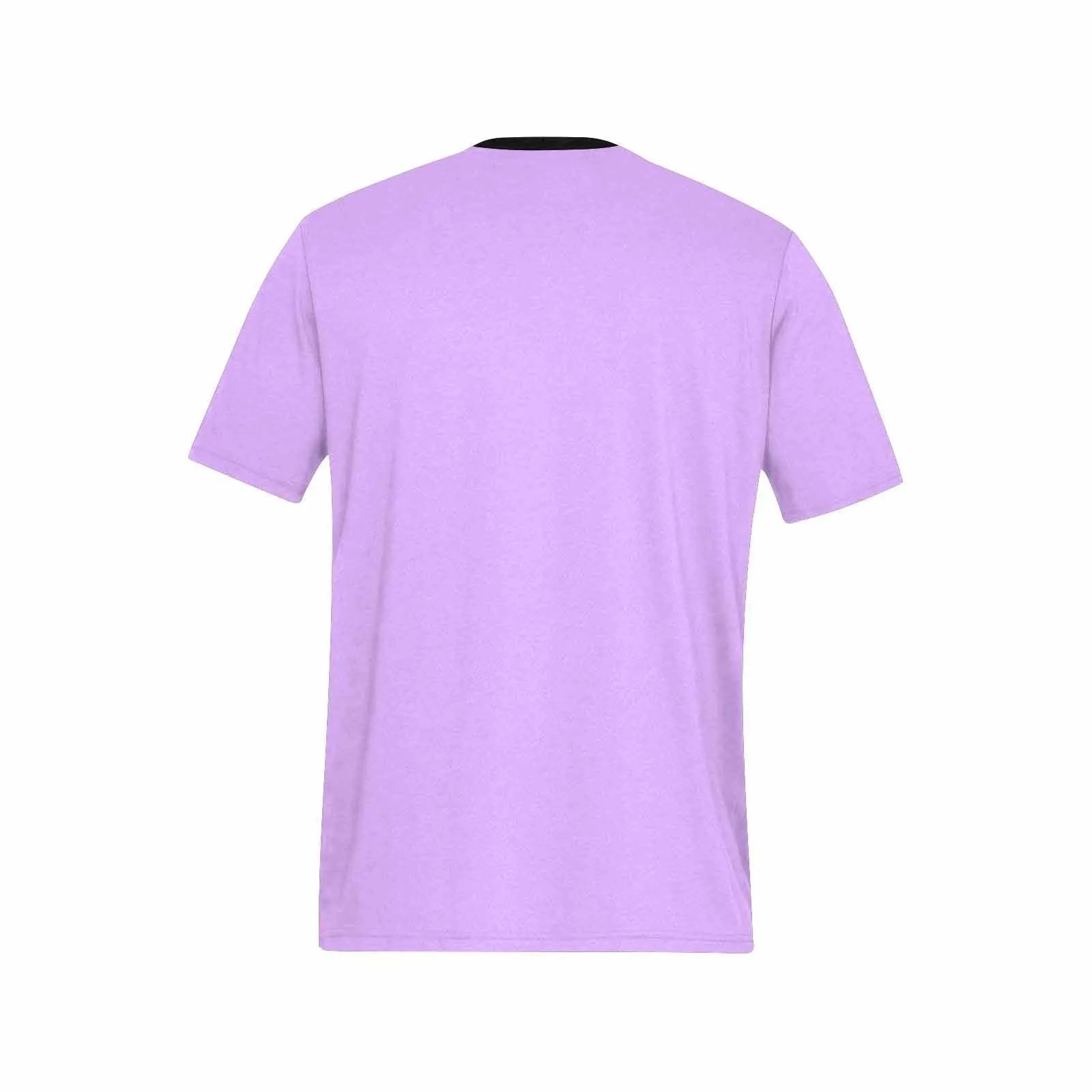 Uniquely You Mens T-Shirt /  Mauve Purple     - Short Sleeve Casual Shirt