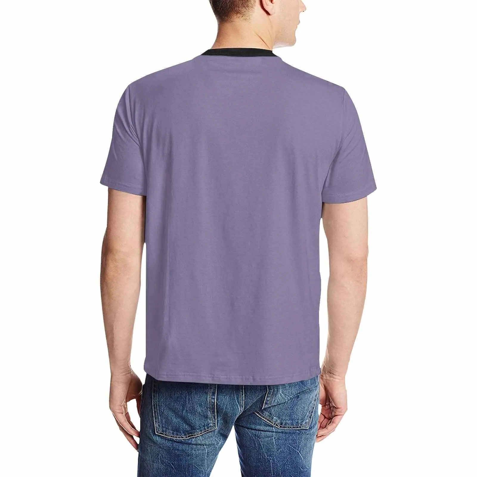 Uniquely You Mens T-Shirt /  Purple Haze     - Short Sleeve Casual Shirt