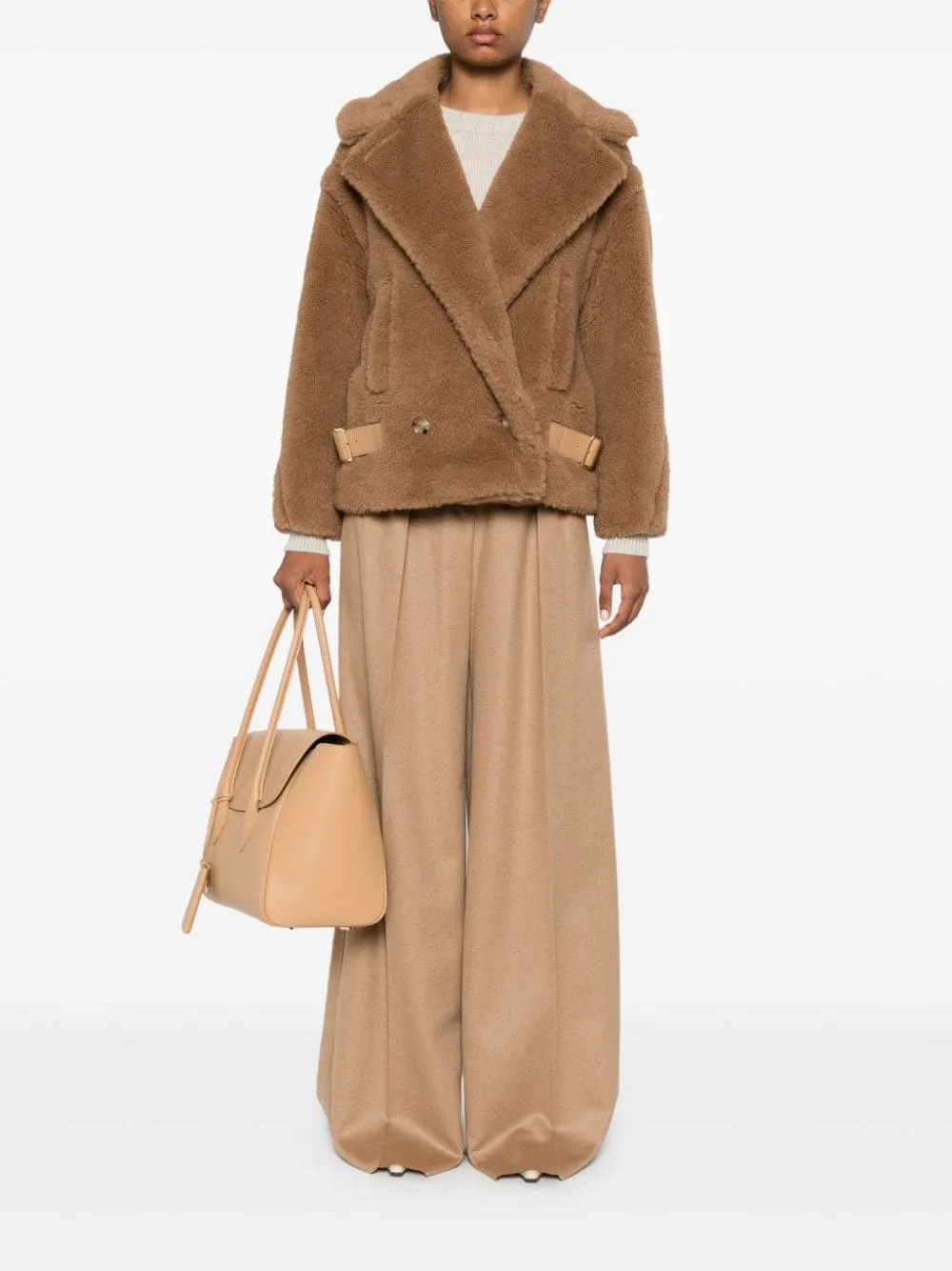 Vanadia Biker Jacket in Camel