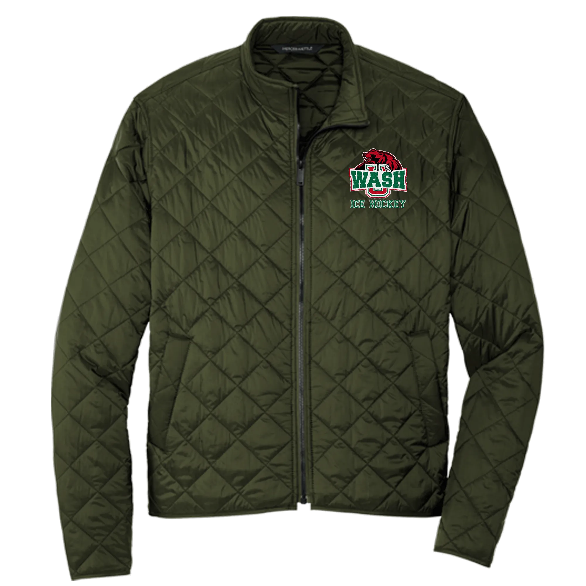 Wash U Mercer Mettle Quilted Full-Zip Jacket