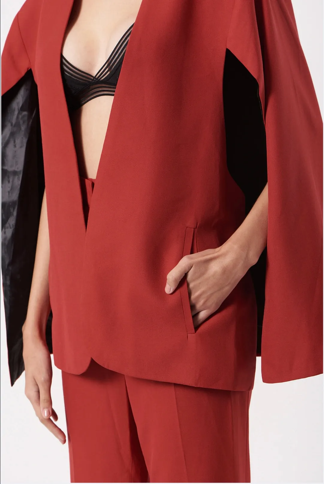 Women's Classic Formal Women's Cape blazer